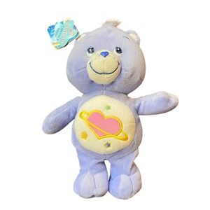 VTG Collectors Edition Care Bears Daydream Bear Purple Plush Stuffed Animal 10"
